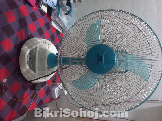 Walton Rechargeable Table Fan 17